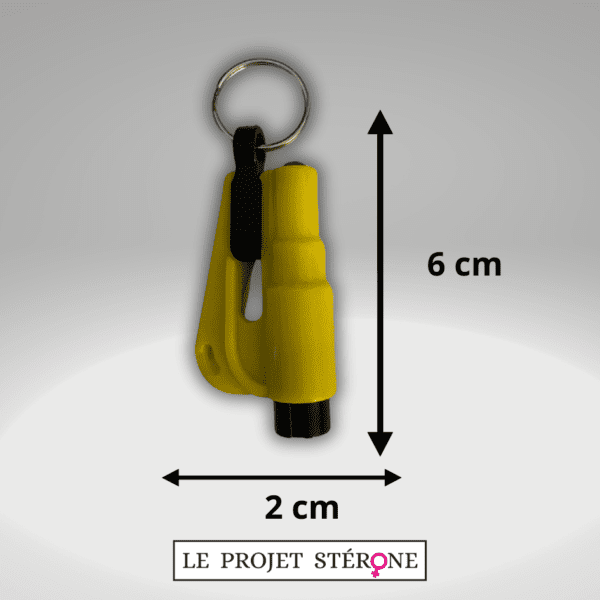 Brise-vitre Coupe-ceinture 2 En 1 - Marteau De Sécurité Avec Support - Pour Voiture, Bus, Urgences