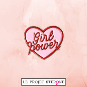 Épinglette "Girl power"
